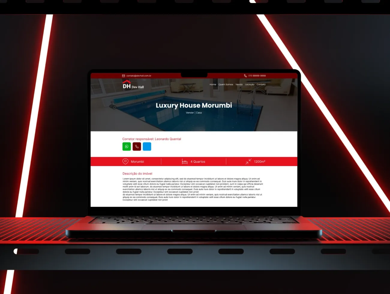 Dev Hall — tela 4 do projeto