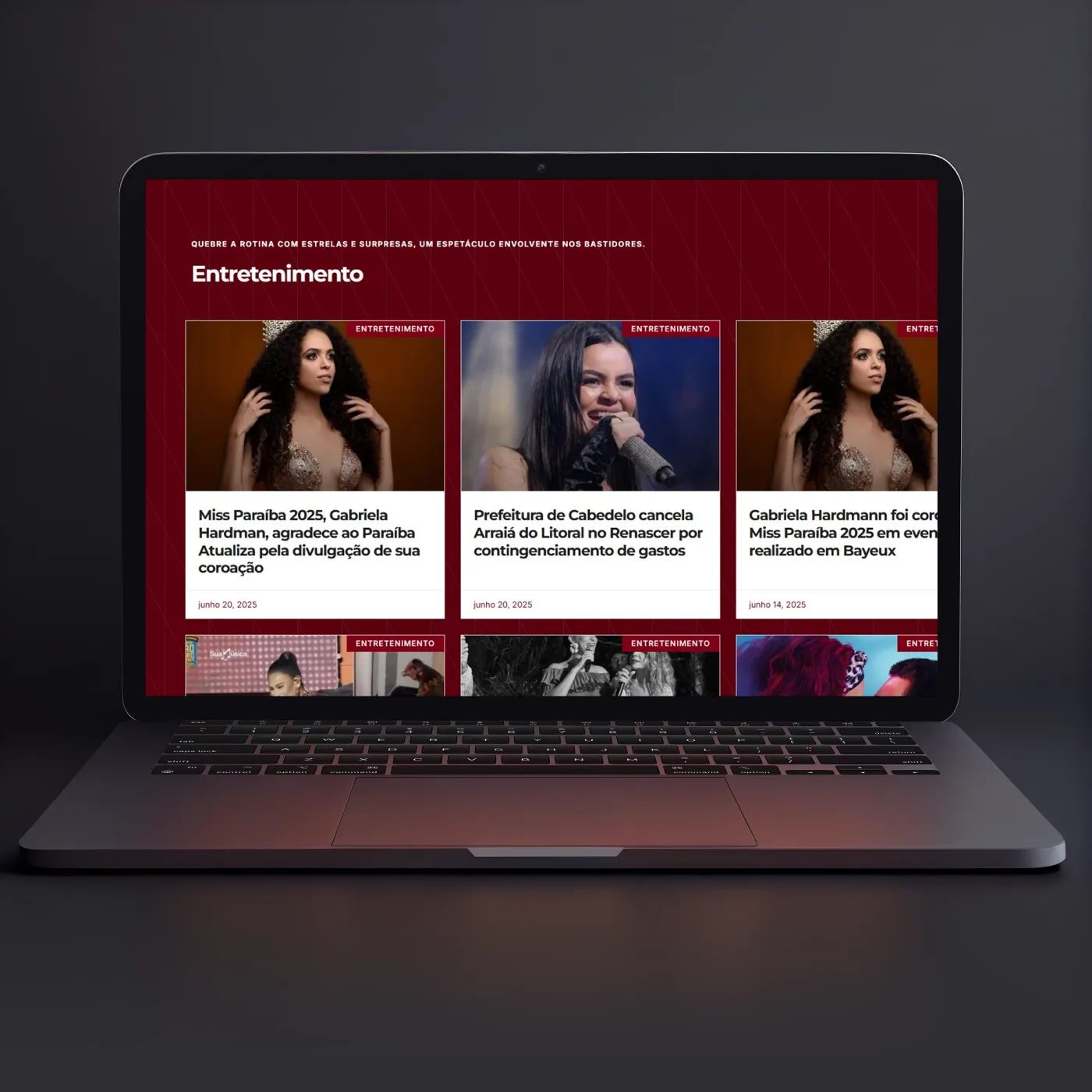 PB Atualiza — tela 2 do projeto