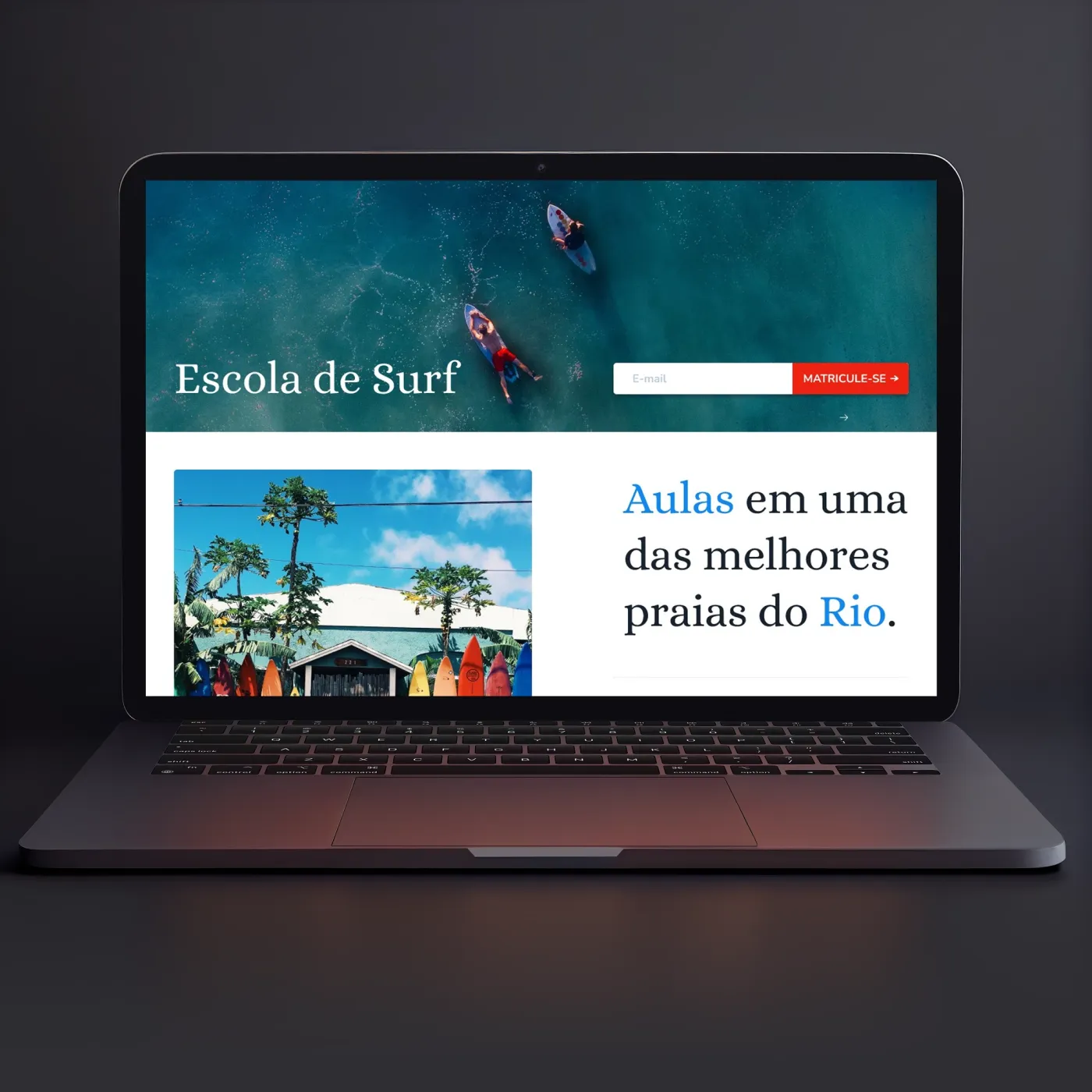 Surfbot — tela 1 do projeto